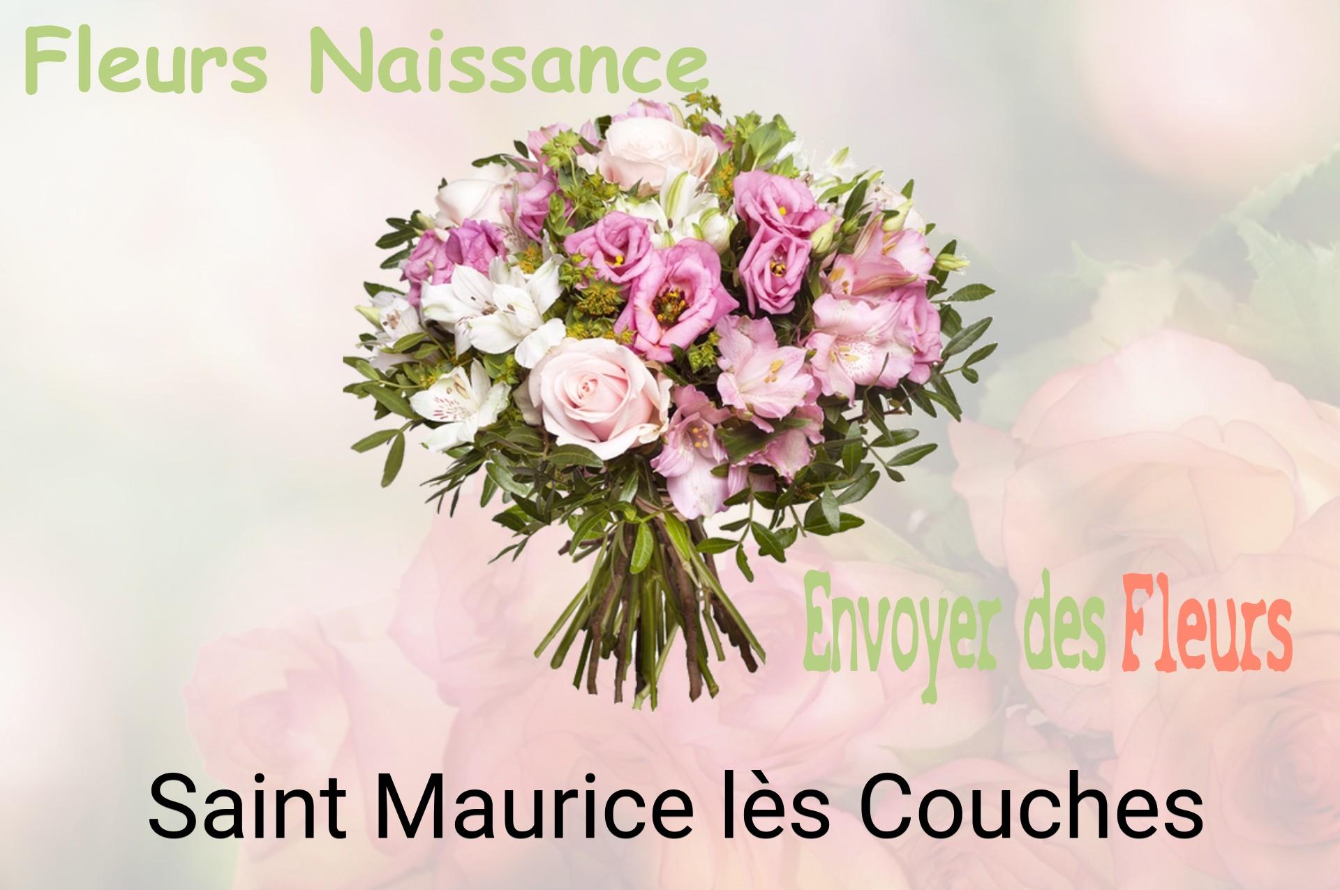 Bouquet de fleurs de naissance livré à Saint-Maurice-lès-Couches